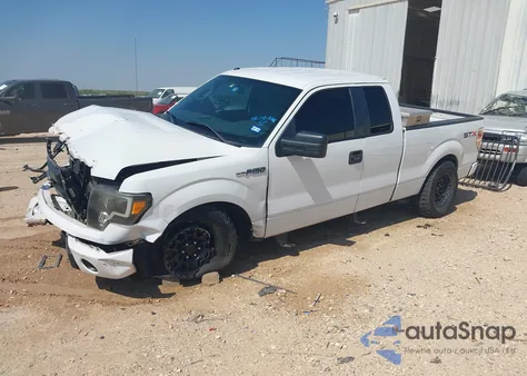 2013 Ford F150 Super Cab from USA, damaged, VIN 1FTFX1CF1DFB97971